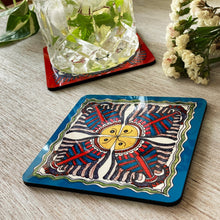 Load image into Gallery viewer, Coasters set of 2 - Madhubani Fish