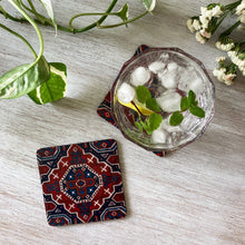 Load image into Gallery viewer, Coasters set of 2 - Kashmiri Carpet