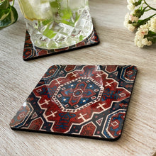 Load image into Gallery viewer, Coasters set of 2 - Kashmiri Carpet
