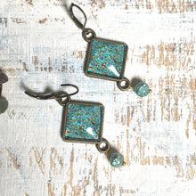 Load image into Gallery viewer, Hanging Earrings with Bead - Shirkha Naqashi Kashmir