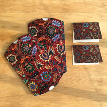 Load image into Gallery viewer, Gift Pouch Set Of 2 With Gift Tags - Rajasthani Miniature