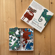 Load image into Gallery viewer, Jigsaw Puzzle 20 Pieces - Bhil Elephant and Deer
