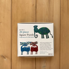 Load image into Gallery viewer, Jigsaw Puzzle 20 Pieces - Bhil Elephant and Deer