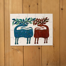 Load image into Gallery viewer, Jigsaw Puzzle 20 Pieces - Bhil Elephant and Deer