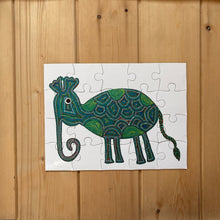 Load image into Gallery viewer, Jigsaw Puzzle 20 Pieces - Bhil Elephant and Deer