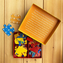 Load image into Gallery viewer, Jigsaw Puzzle 20 Pieces - Gond Bird and Fish