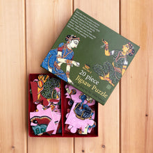 Load image into Gallery viewer, Jigsaw Puzzle 20 Pieces - Patachitra Women