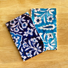 Load image into Gallery viewer, Notebook set of 2 - Jaipur Blue Pottery