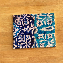 Load image into Gallery viewer, Notebook set of 2 - Jaipur Blue Pottery