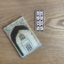 Load image into Gallery viewer, Notebook with Bookmark - Taj Mahal