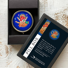 Load image into Gallery viewer, Pill Box Round - Ganesh