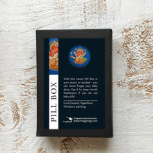 Load image into Gallery viewer, Pill Box Round - Ganesh
