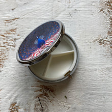 Load image into Gallery viewer, Pill Box Round - Peacock