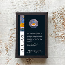 Load image into Gallery viewer, Pill Box Round - Krishna