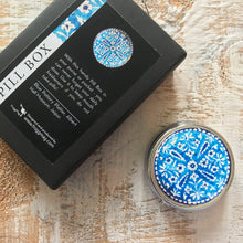 Load image into Gallery viewer, Pill Box Round - Blue Pottery