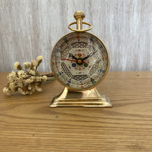 Load image into Gallery viewer, Table Clock - Pietra Dura