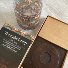 Load image into Gallery viewer, Tea Light Lamp with Stand - Mural, City Palace, Jaipur