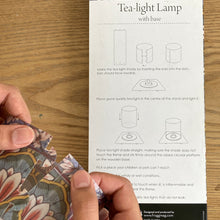 Load image into Gallery viewer, Tea Light Lamp with Stand - Mural, City Palace, Jaipur