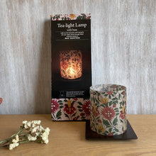 Load image into Gallery viewer, Tea Light Lamp with Stand - Mural, City Palace, Karauli