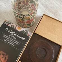 Load image into Gallery viewer, Tea Light Lamp with Stand - Mural, City Palace, Karauli