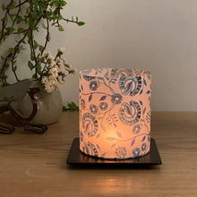 Load image into Gallery viewer, Tea Light Lamp with Stand - Chintz, Blue