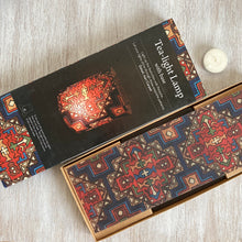 Load image into Gallery viewer, Tea Light Lamp with Stand - Aari Carpet, Kashmir