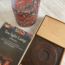 Load image into Gallery viewer, Tea Light Lamp with Stand - Aari Carpet, Kashmir