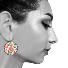 Load image into Gallery viewer, 25 mm Round Lever Back - Kaurali Palace Ceiling