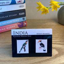 Load image into Gallery viewer, Magnetic Bookmarks set of 2 - Miniature Birds