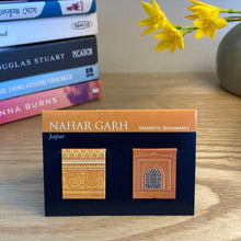 Load image into Gallery viewer, Magnetic Bookmarks set of 2 - Nahargarh Yellow