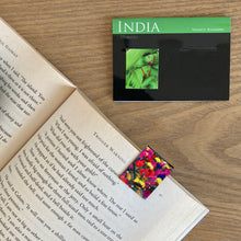 Load image into Gallery viewer, Magnetic Bookmarks set of 2 - Parrot And Flowers