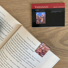 Load image into Gallery viewer, Magnetic Bookmarks set of 2 - Varanasi - Red
