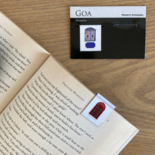 Load image into Gallery viewer, Magnetic Bookmarks set of 2 - Goa Window White