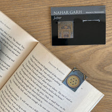 Load image into Gallery viewer, Magnetic Bookmarks set of 2 - Nahargarh Grey