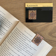 Load image into Gallery viewer, Magnetic Bookmarks set of 2 - Kashmir Papier Mache