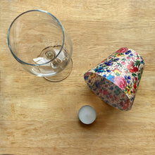 Load image into Gallery viewer, Wine Glass Shade - Naqashi, Kashmir, Gul Hazara