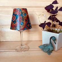 Load image into Gallery viewer, Wine Glass Shade - Aari Carpet, Details, Kashmir