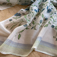 Load image into Gallery viewer, Scarf Chanderi - Himalayan, Wild Flowers