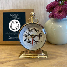 Load image into Gallery viewer, Table Clock - Warli, Circle of Birds
