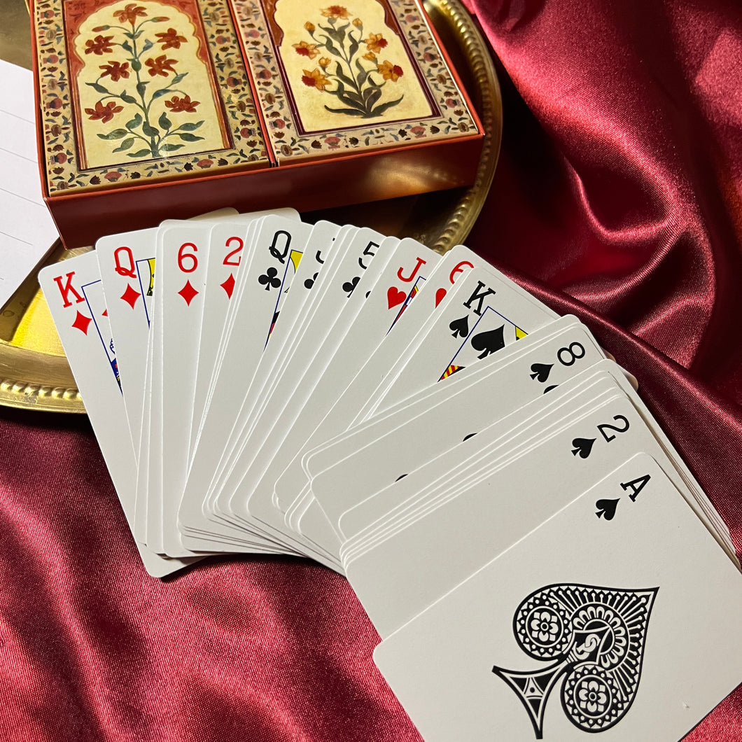 Diwali Hamper - Playing Cards and Tea light Shades
