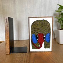 Load image into Gallery viewer, Bookends - Gond Elephants
