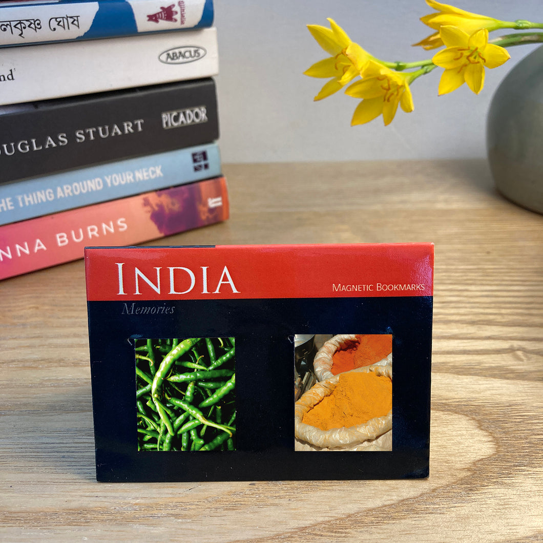 Magnetic Bookmarks set of 2 - Chillies and Spices