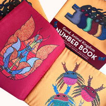 Load image into Gallery viewer, Cloth Book - Gond Animal Kingdom
