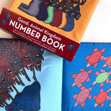 Load image into Gallery viewer, Cloth Book - Gond Animal Kingdom
