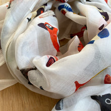 Load image into Gallery viewer, Scarf Chanderi - Varanasi Birds
