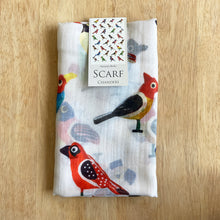 Load image into Gallery viewer, Scarf Chanderi - Varanasi Birds
