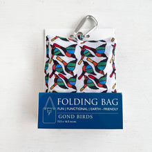 Load image into Gallery viewer, Folding Bag - Gond Birds
