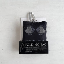 Load image into Gallery viewer, Folding Bag - Madhubani Fish
