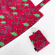 Load image into Gallery viewer, Folding Bag - Gond Turtles
