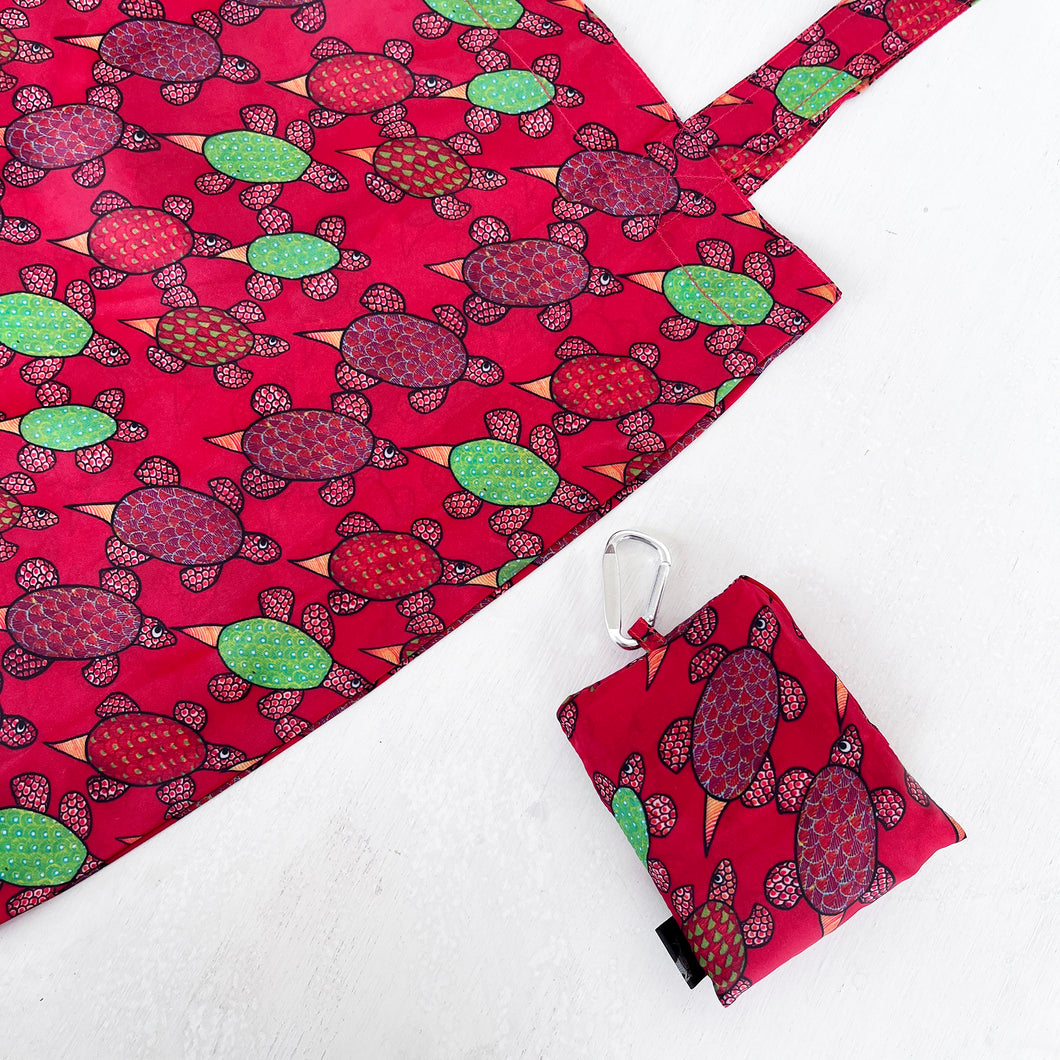 Folding Bag - Gond Turtles